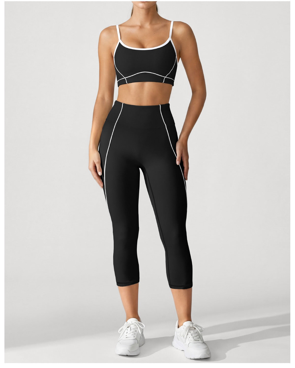 Premium Yoga Vest & Quick-Dry Legging Set