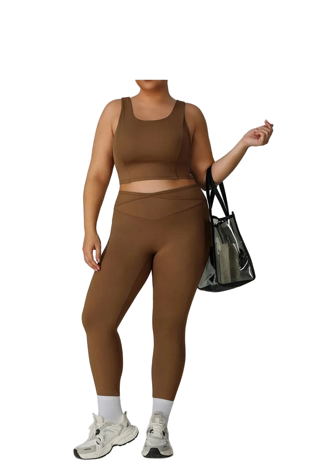 Plus Size Fitness & Running Set