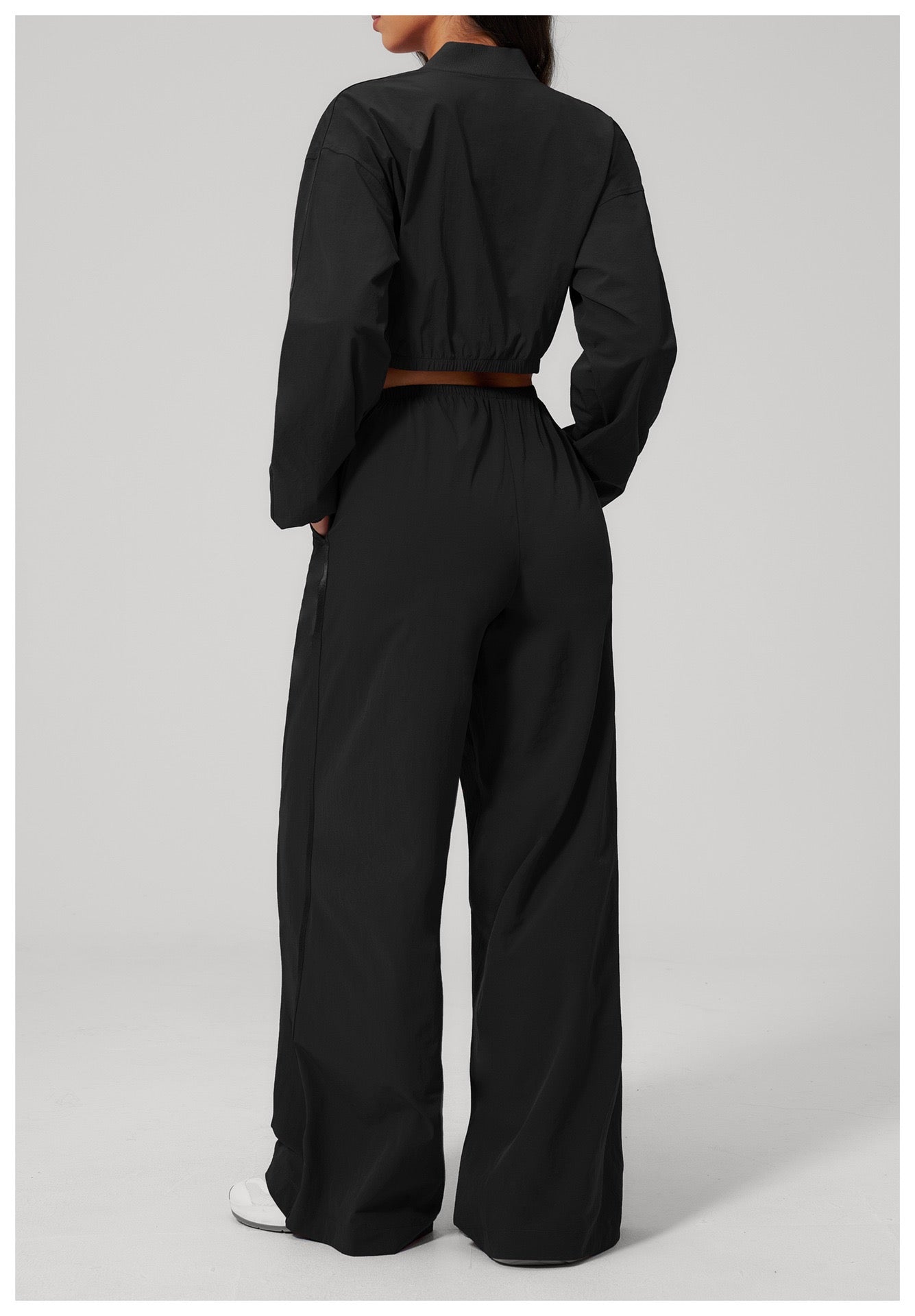 Yoga Set — Short Top & Long Pants