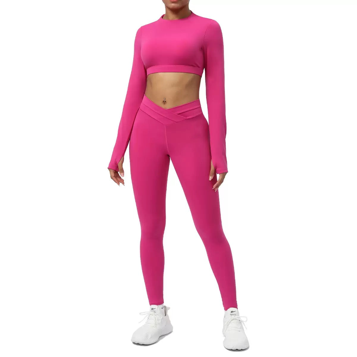 Yoga suit Outdoor Sports Two-piece Set for Women