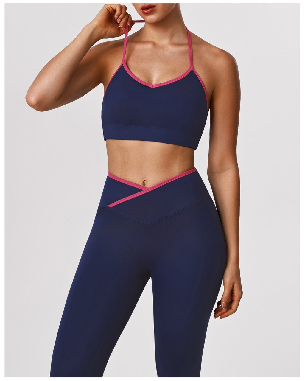 Butt-Lift Leggings & Halter Bra Set