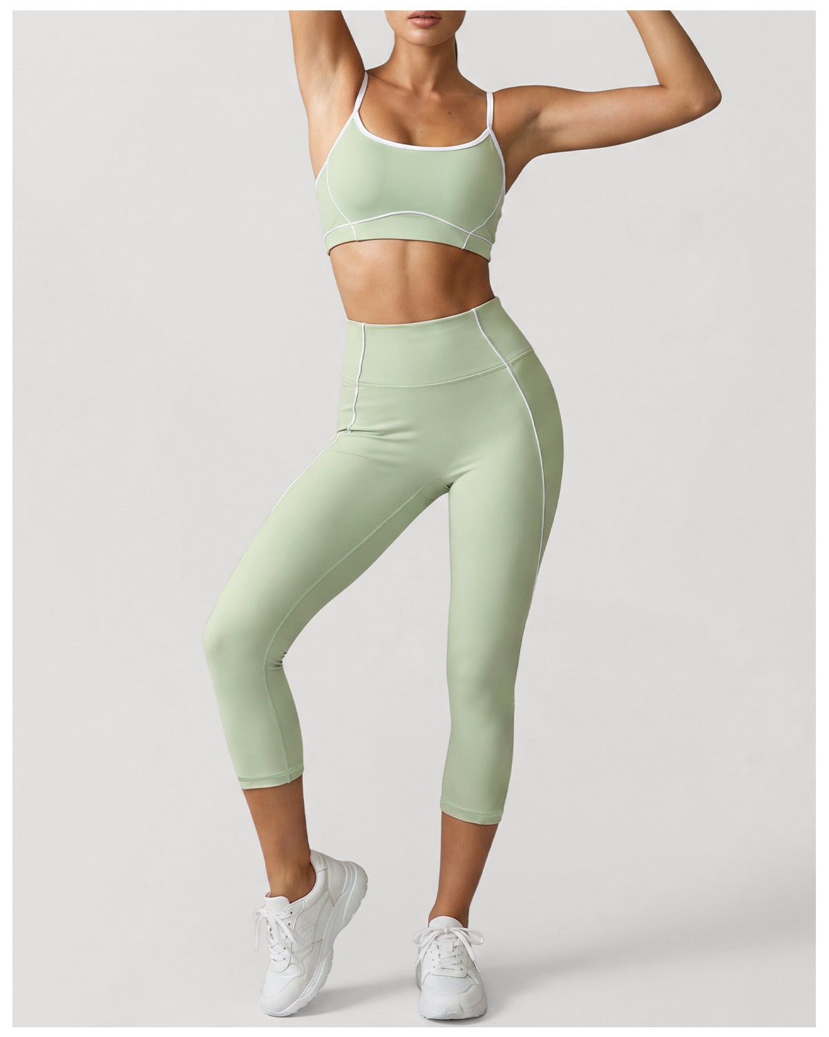 Premium Yoga Vest & Quick-Dry Legging Set