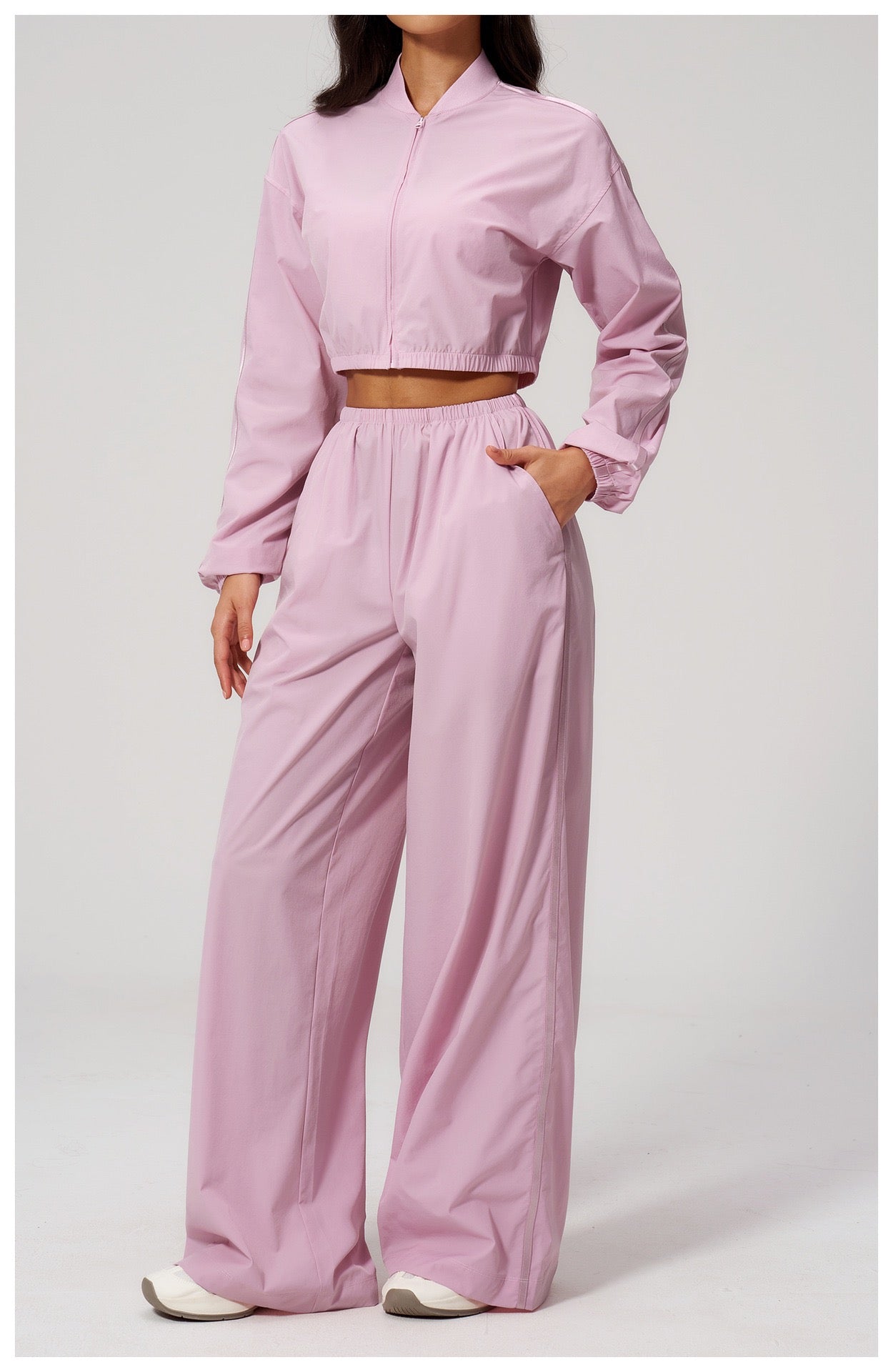 Yoga Set — Short Top & Long Pants