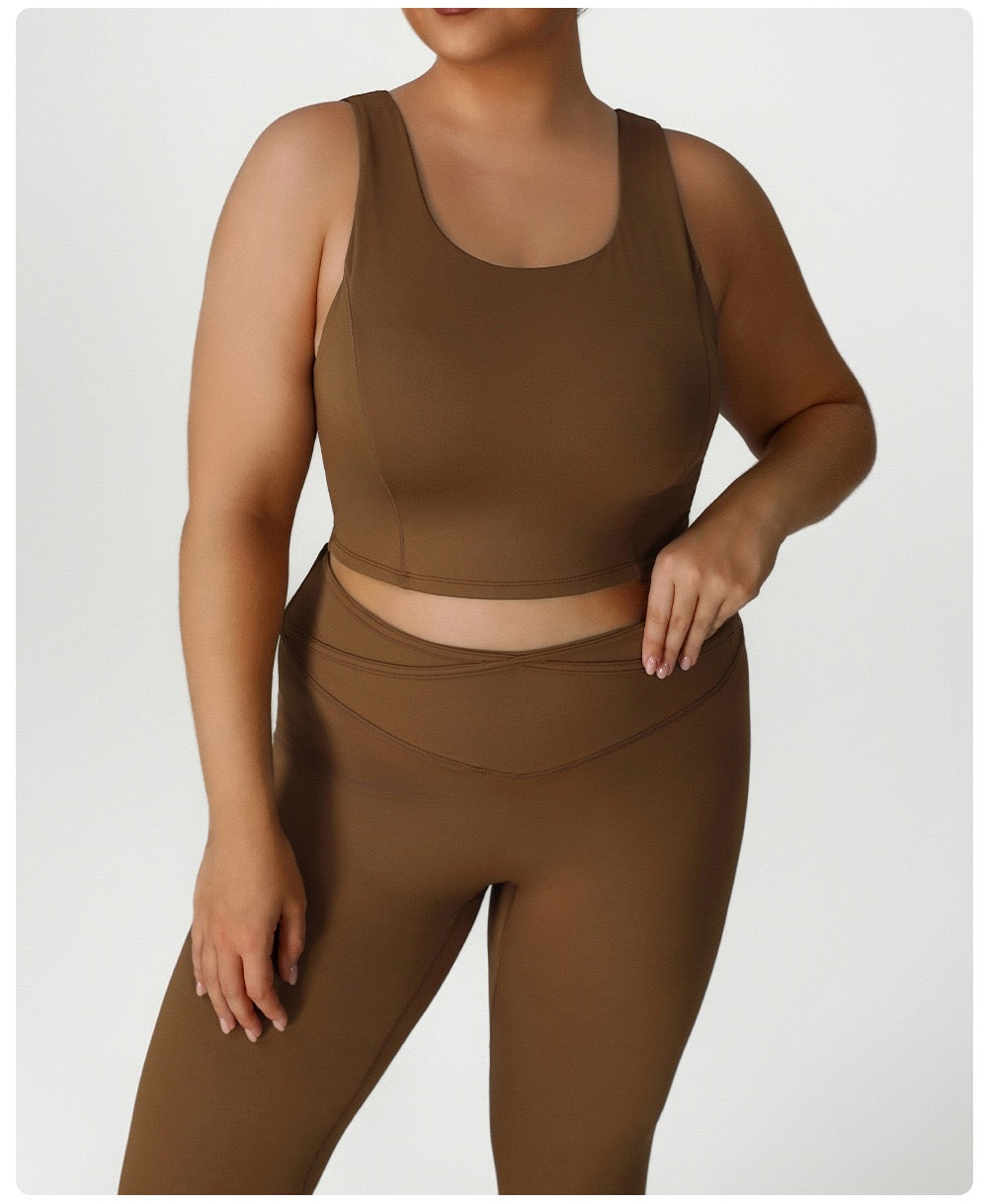 Plus Size Fitness & Running Set