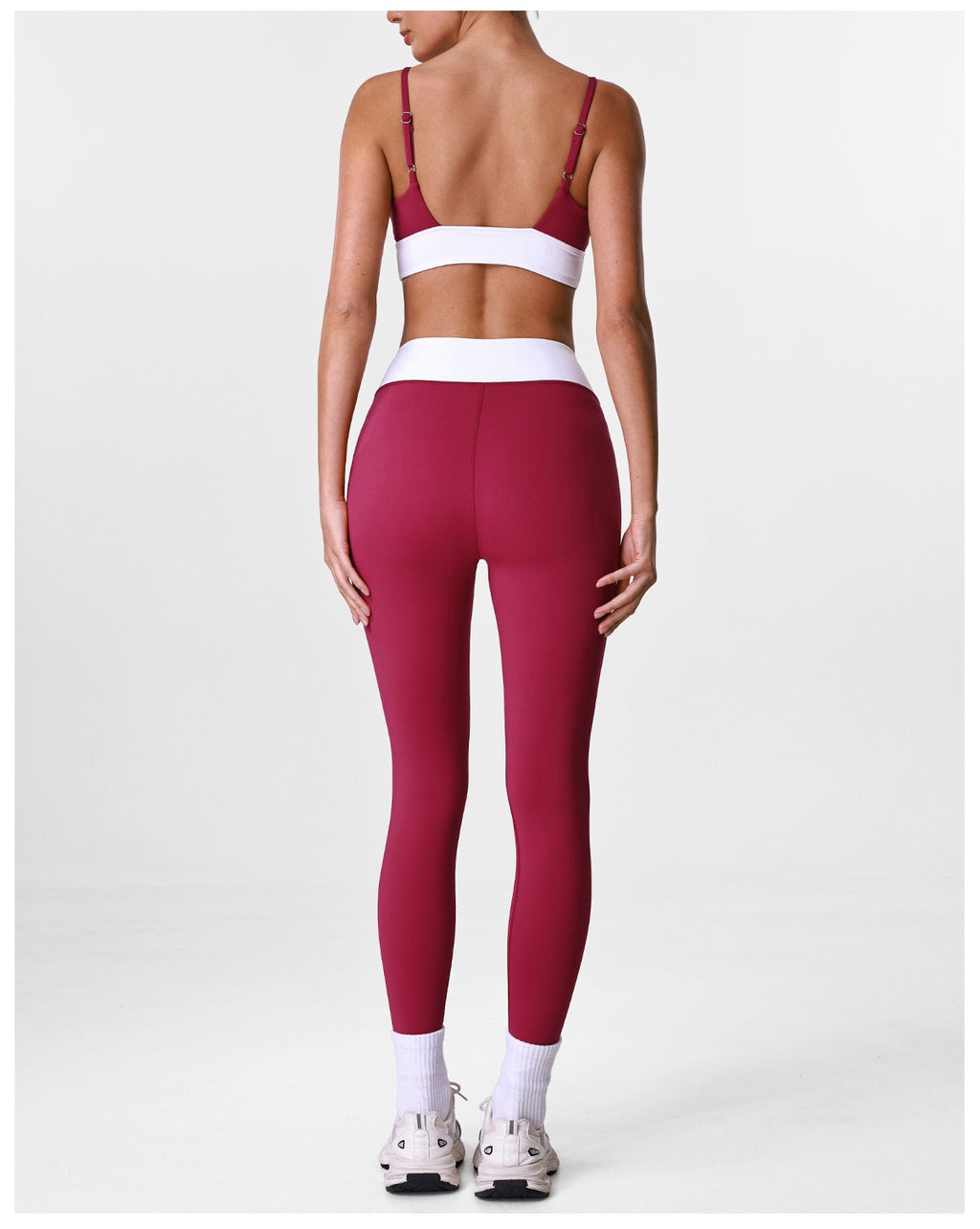 Seamless Waist-Cinching Yoga Set