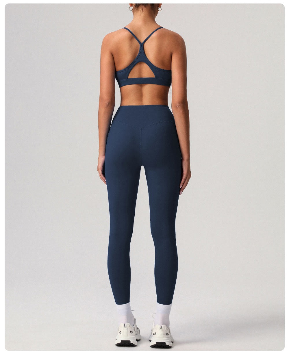 Naked Beauty Back Sports Suit