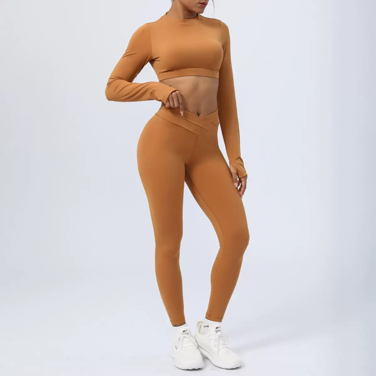 Yoga suit Outdoor Sports Two-piece Set for Women