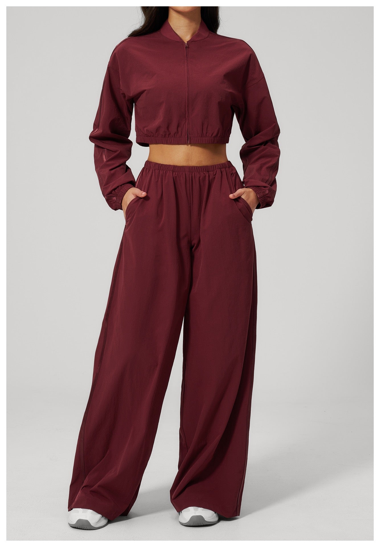 Yoga Set — Short Top & Long Pants