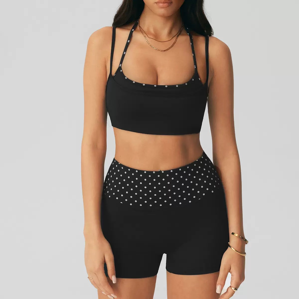 Halter Bra & Short Set