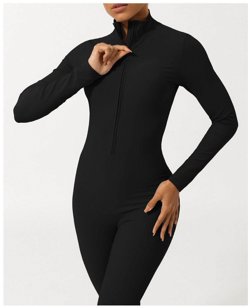 Zipper Thread Long Sleeve Yoga Suit High Strength Fitness Sports Suit Yoga Suit suit.