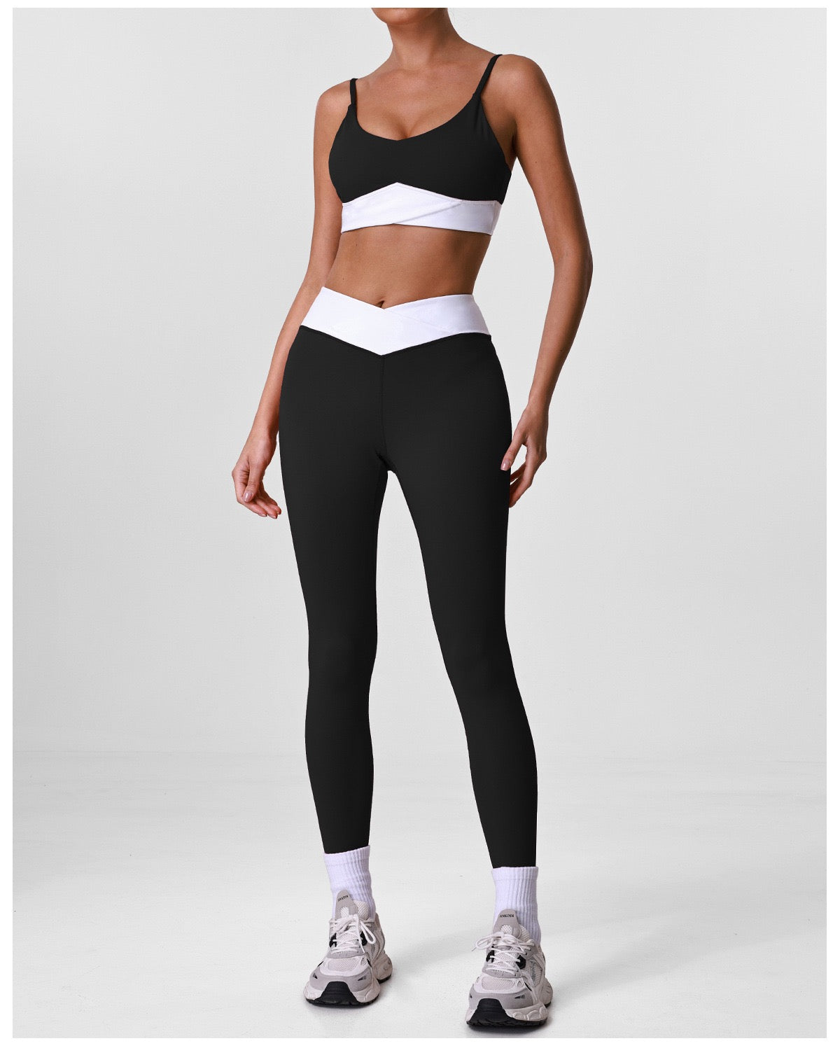 Seamless Waist-Cinching Yoga Set
