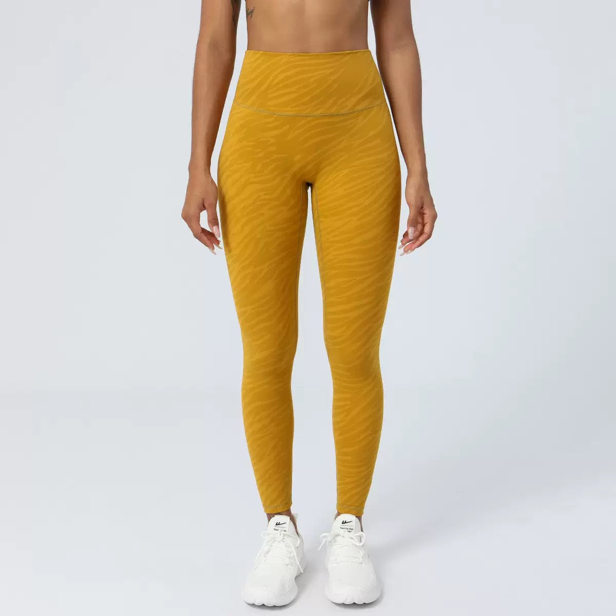 Yoga Pants Women's Hip Lifting Running Fitness Cropped Pants Naked High Waist Tight