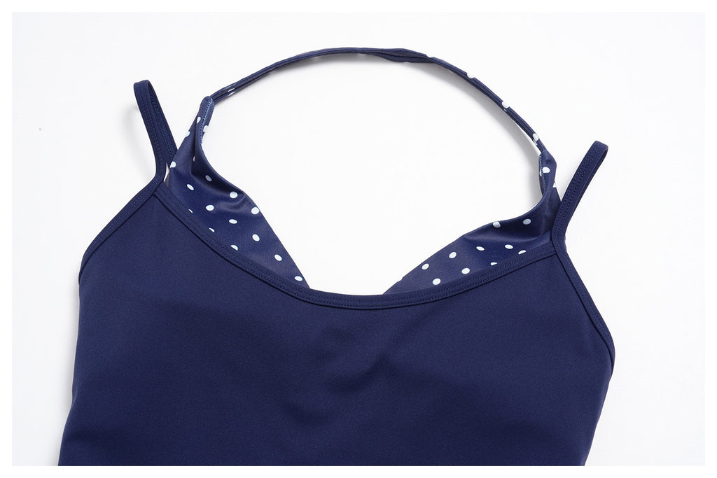Fitness suit fashion polka dot two-piece yoga suit