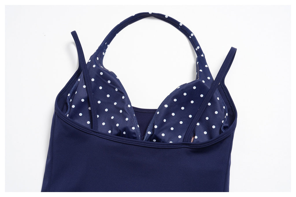 Fitness suit fashion polka dot two-piece yoga suit