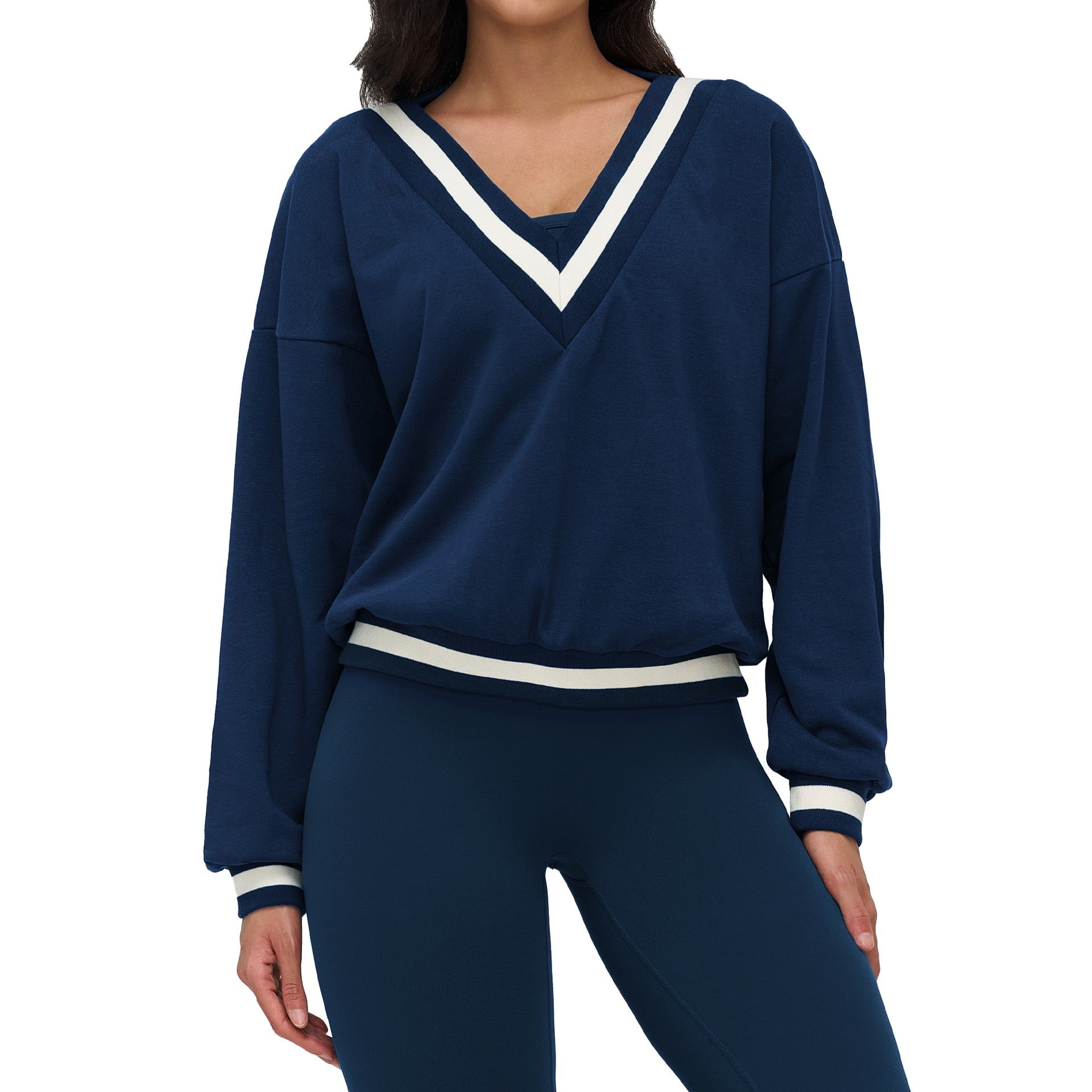 Loose-Fit Long-Sleeve Sweatshirt