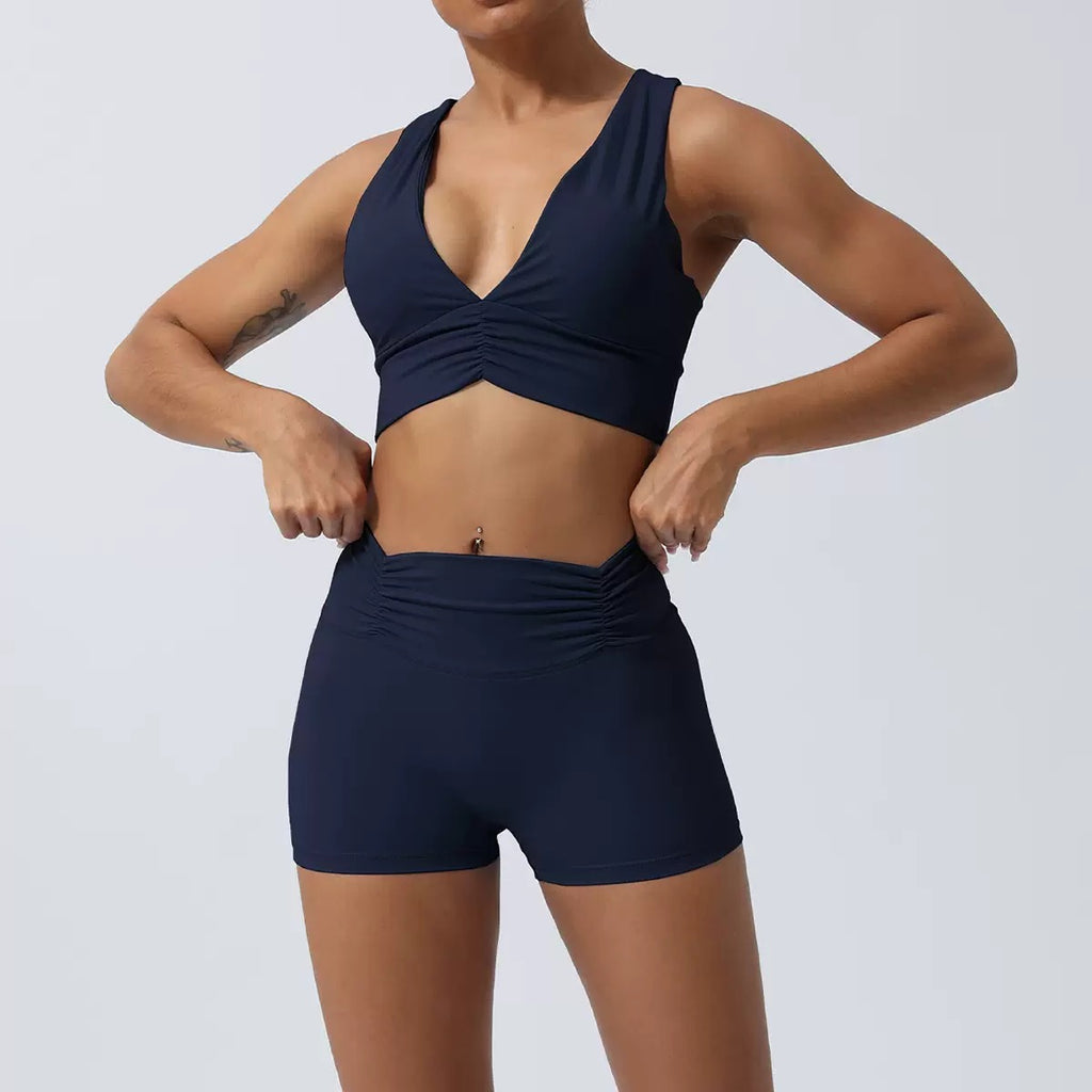 Moisture-Wicking Vest-Sleeve Yoga Top & pants