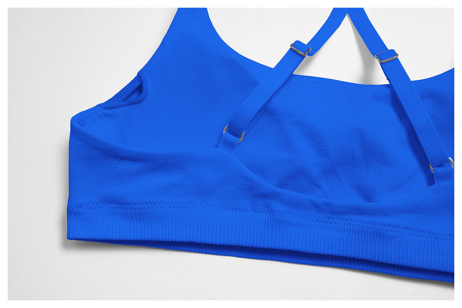 Seamless Sports Set — Asymmetric-Strap Bra & High-Waisted Leggings