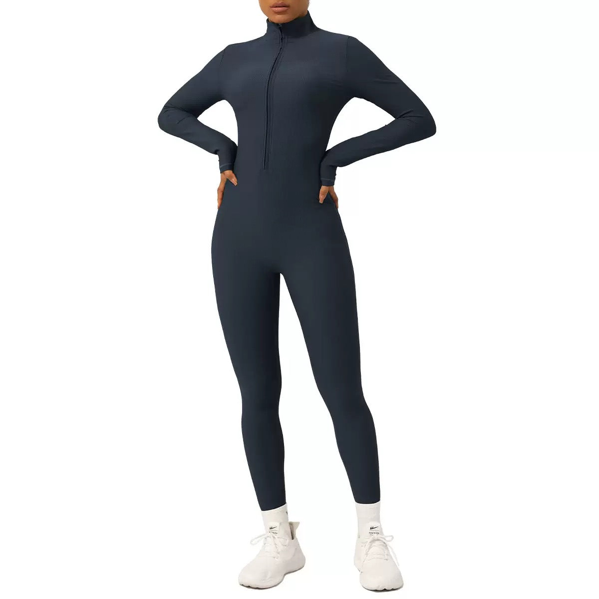 Zipper Thread Long Sleeve Yoga Suit High Strength Fitness Sports Suit Yoga Suit suit.