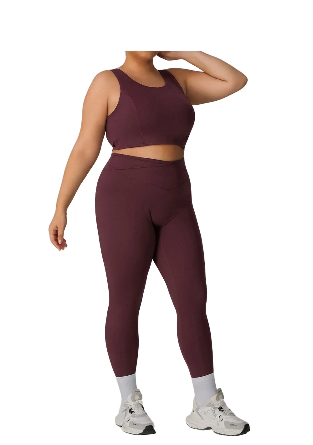 Plus Size Fitness & Running Set