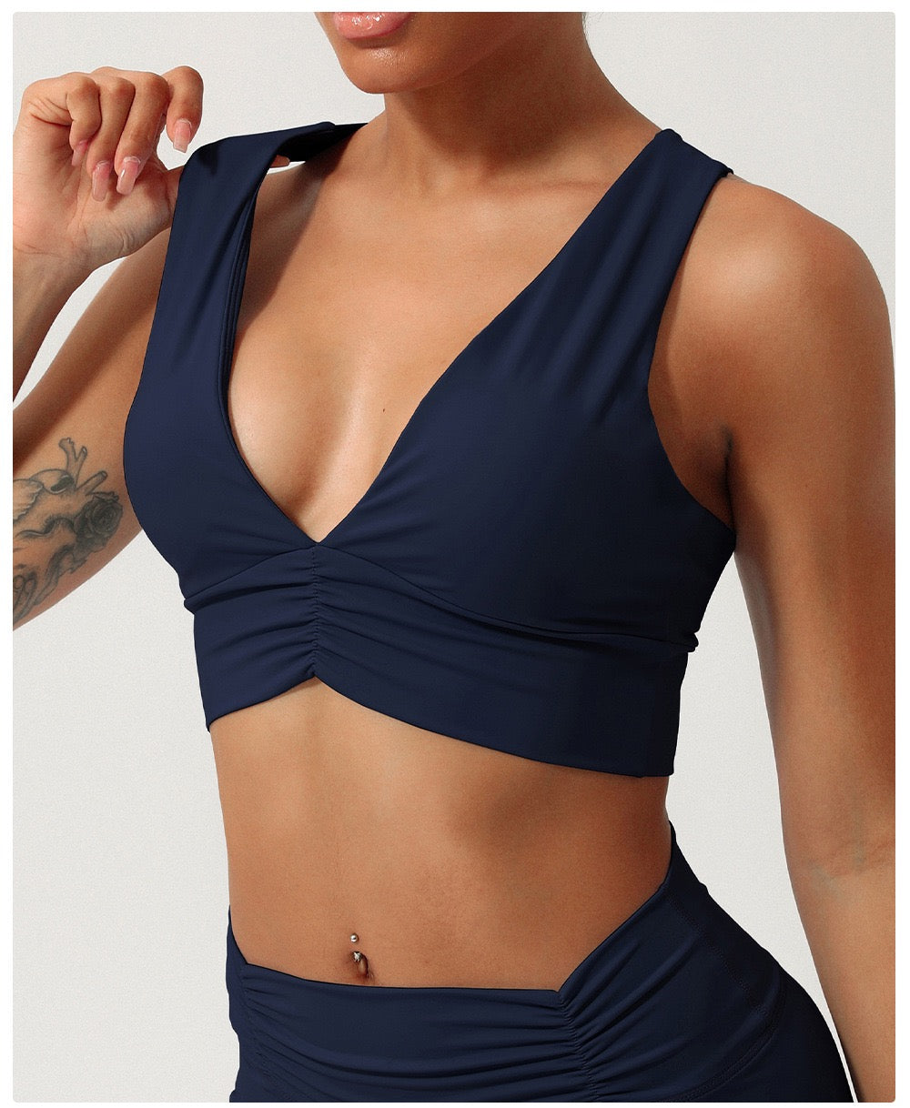 High quality gym short set T-Shirt Women Fitness Activewear