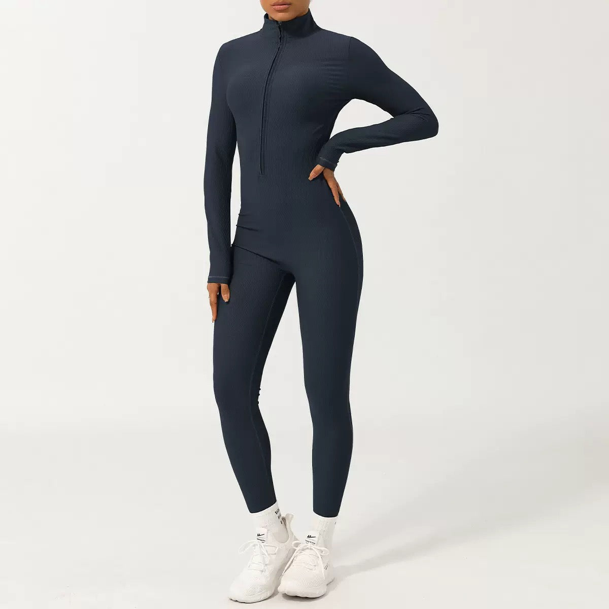 Zipper Thread Long Sleeve Yoga Suit High Strength Fitness Sports Suit Yoga Suit suit.