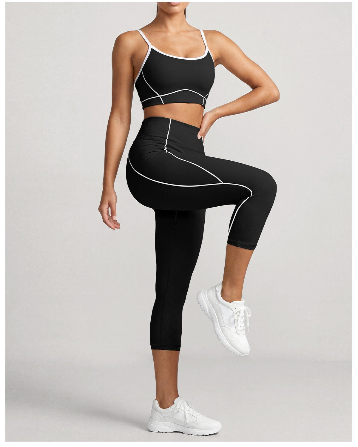 Premium Yoga Vest & Quick-Dry Legging Set