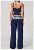 Fitness suit fashion polka dot two-piece yoga suit
