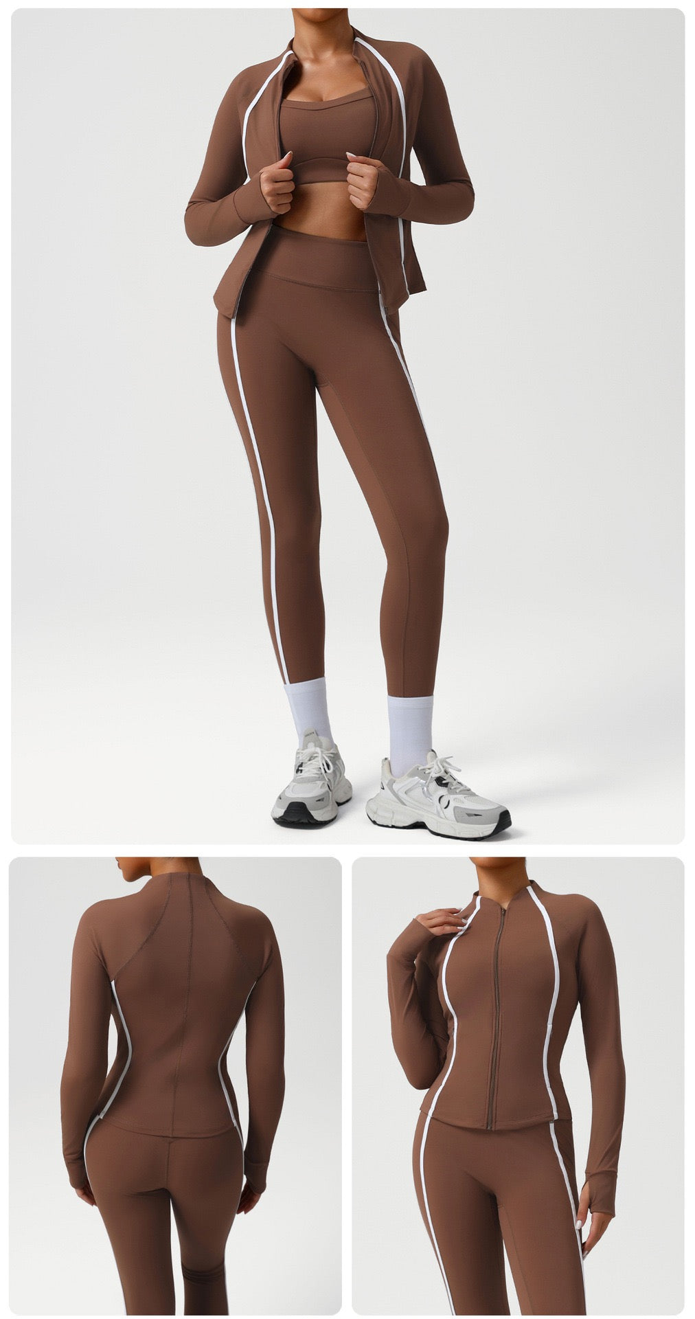 Yoga Set | Nude Bra & Butt-Lift Tights