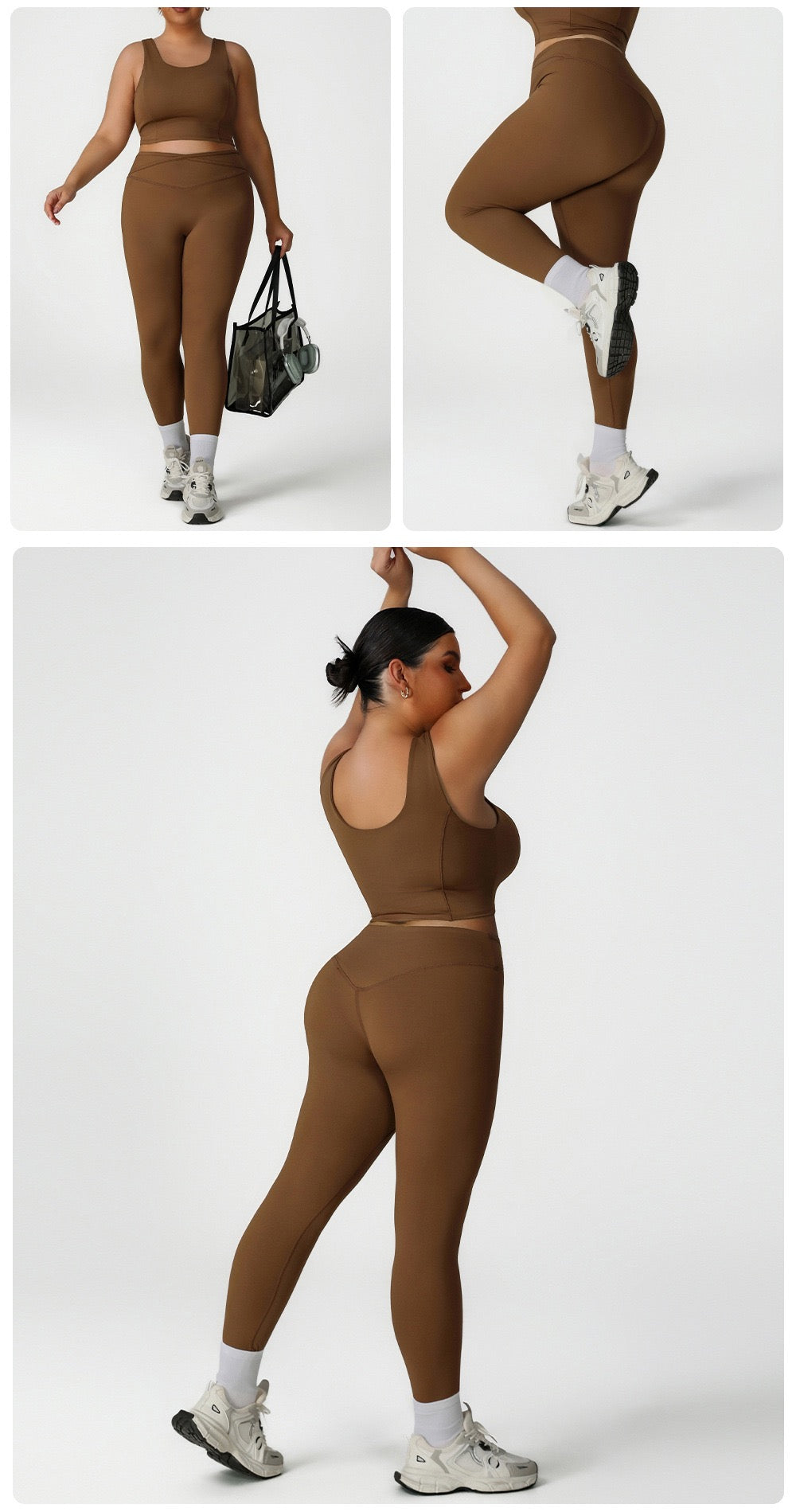 Plus Size Fitness & Running Set