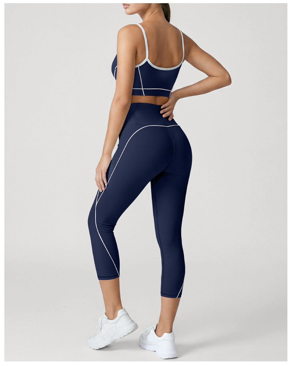 Premium Yoga Vest & Quick-Dry Legging Set