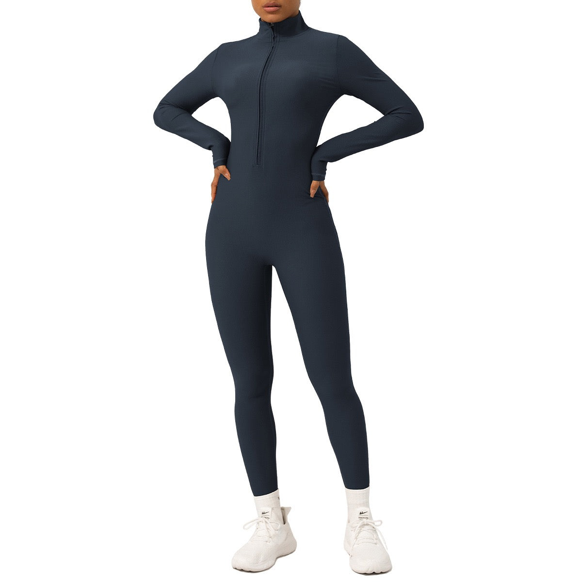 Zipper Thread Long Sleeve Yoga Suit High Strength Fitness Sports Suit Yoga Suit suit.