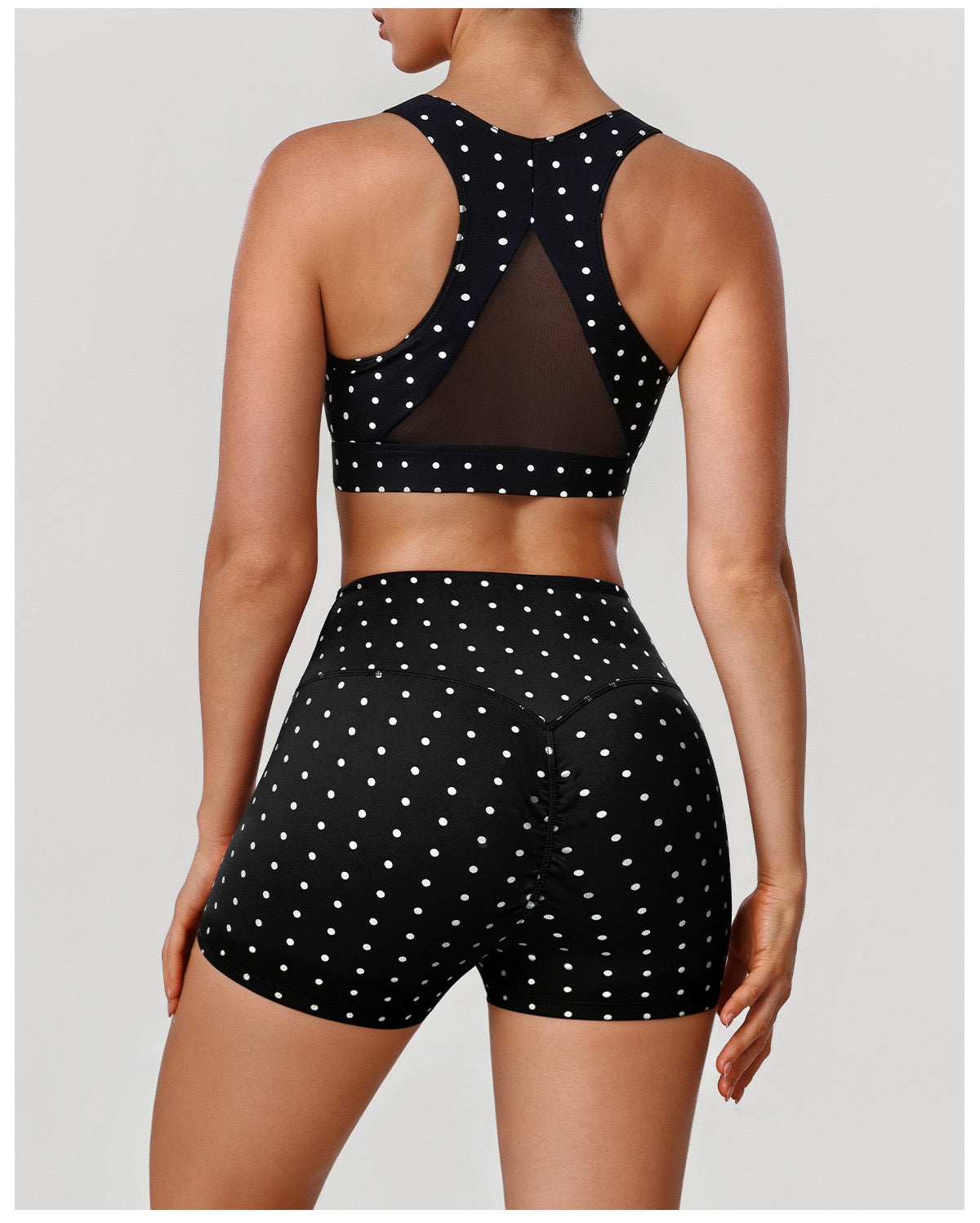 Polka Dot Crisscross Two-Piece Set