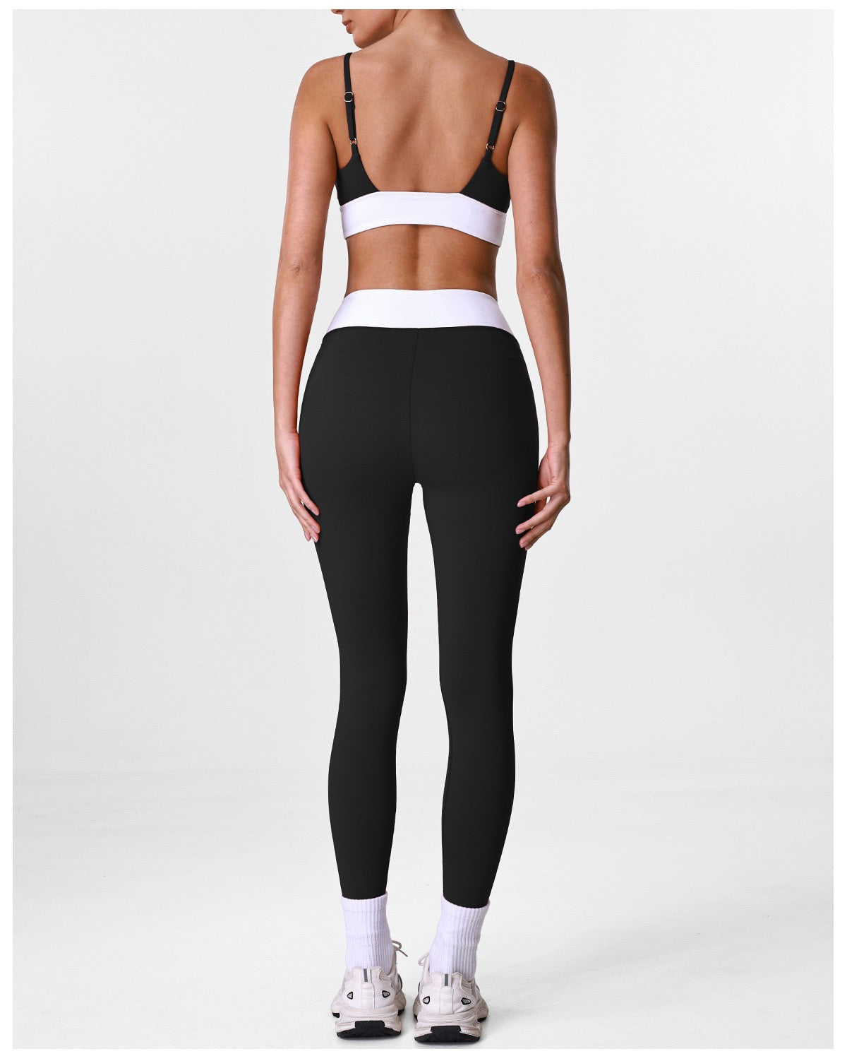 Seamless Waist-Cinching Yoga Set