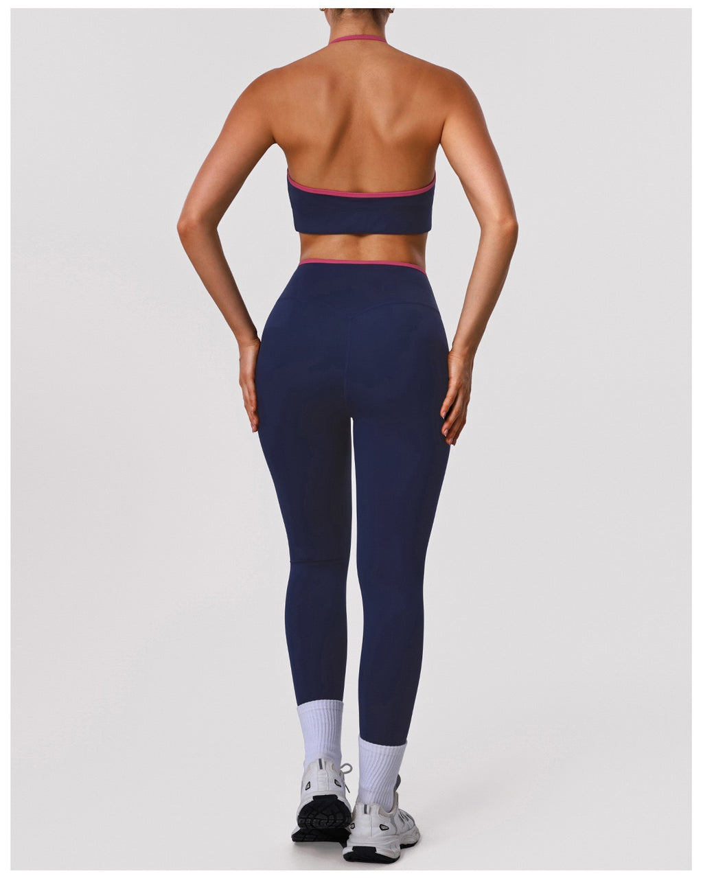 Butt-Lift Leggings & Halter Bra Set