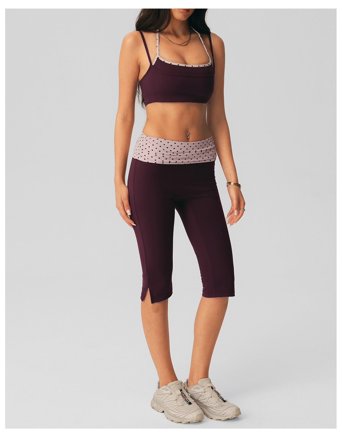 Halter Bra & Capri Set -Yoga Fit