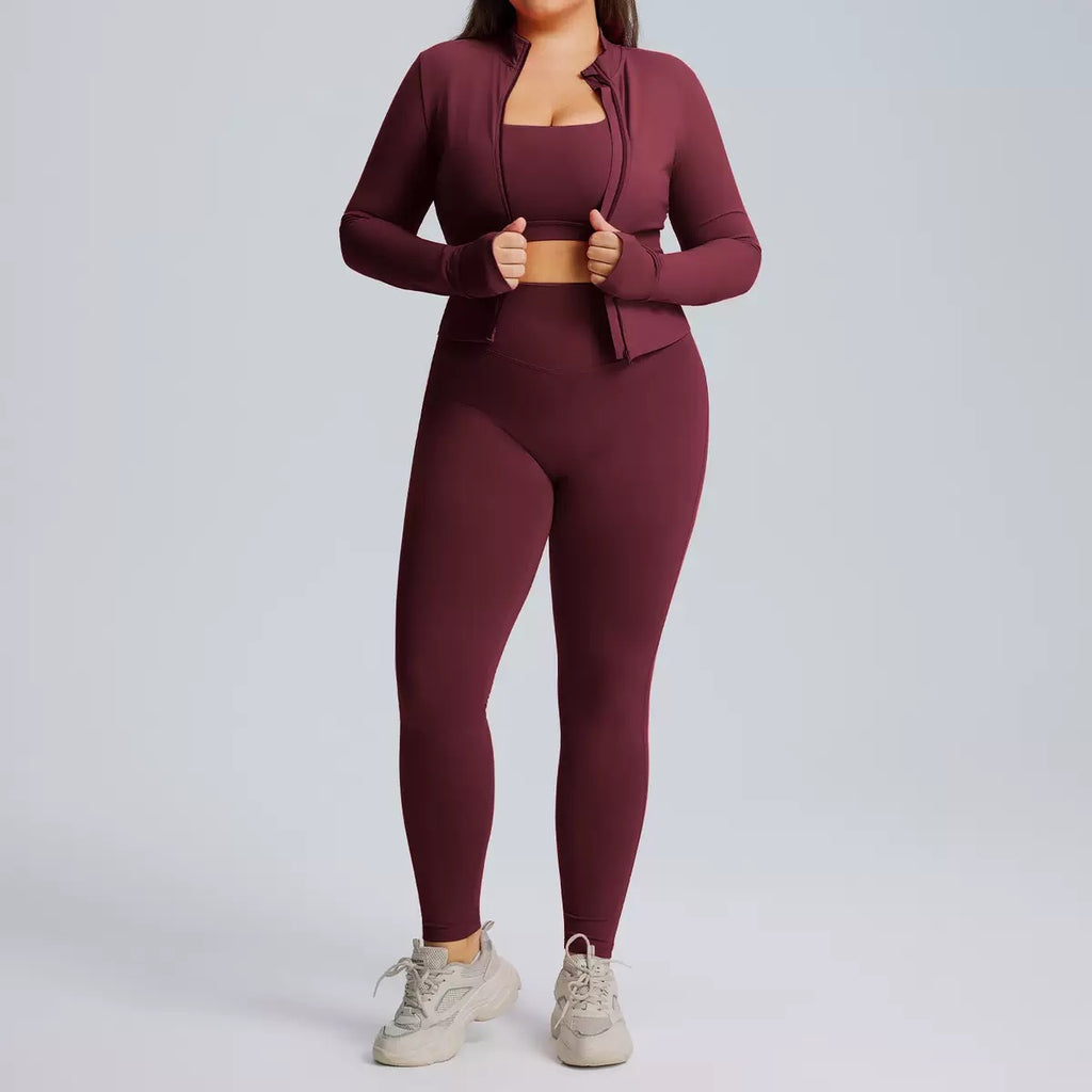 Lume Active 3-Piece Sculpt Yoga Set
