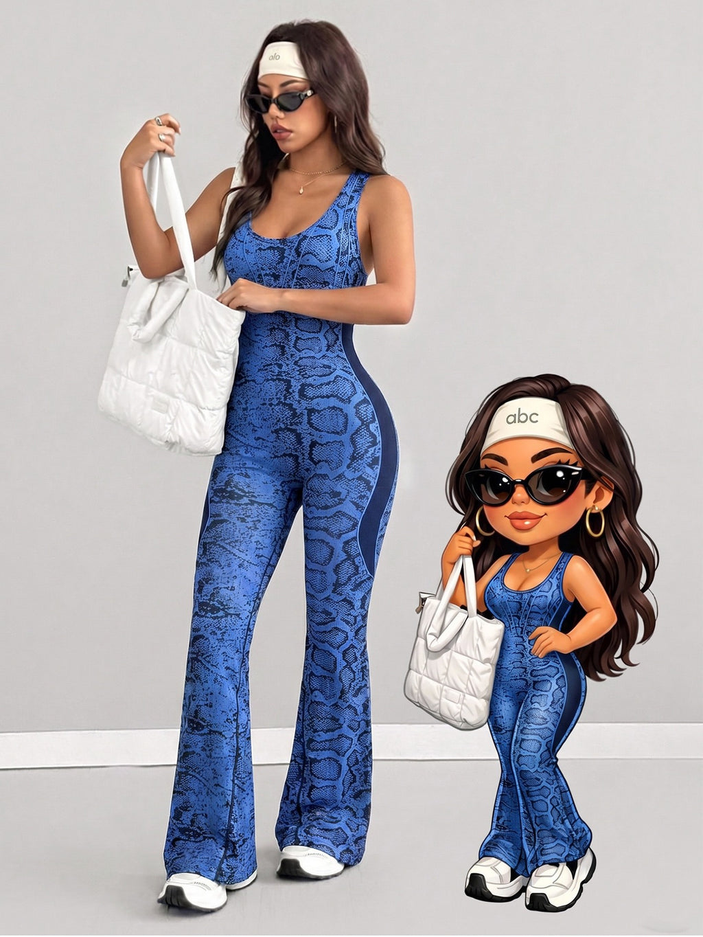 Seamless Cross-Back Hip-Shaping Jumpsuit