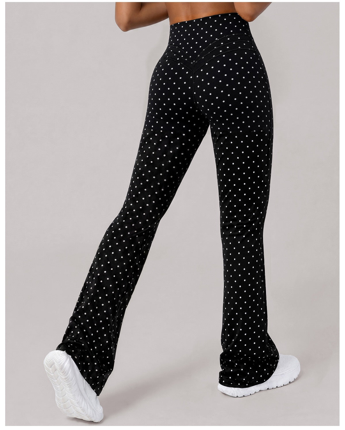 Polka Dot Flare Leggings