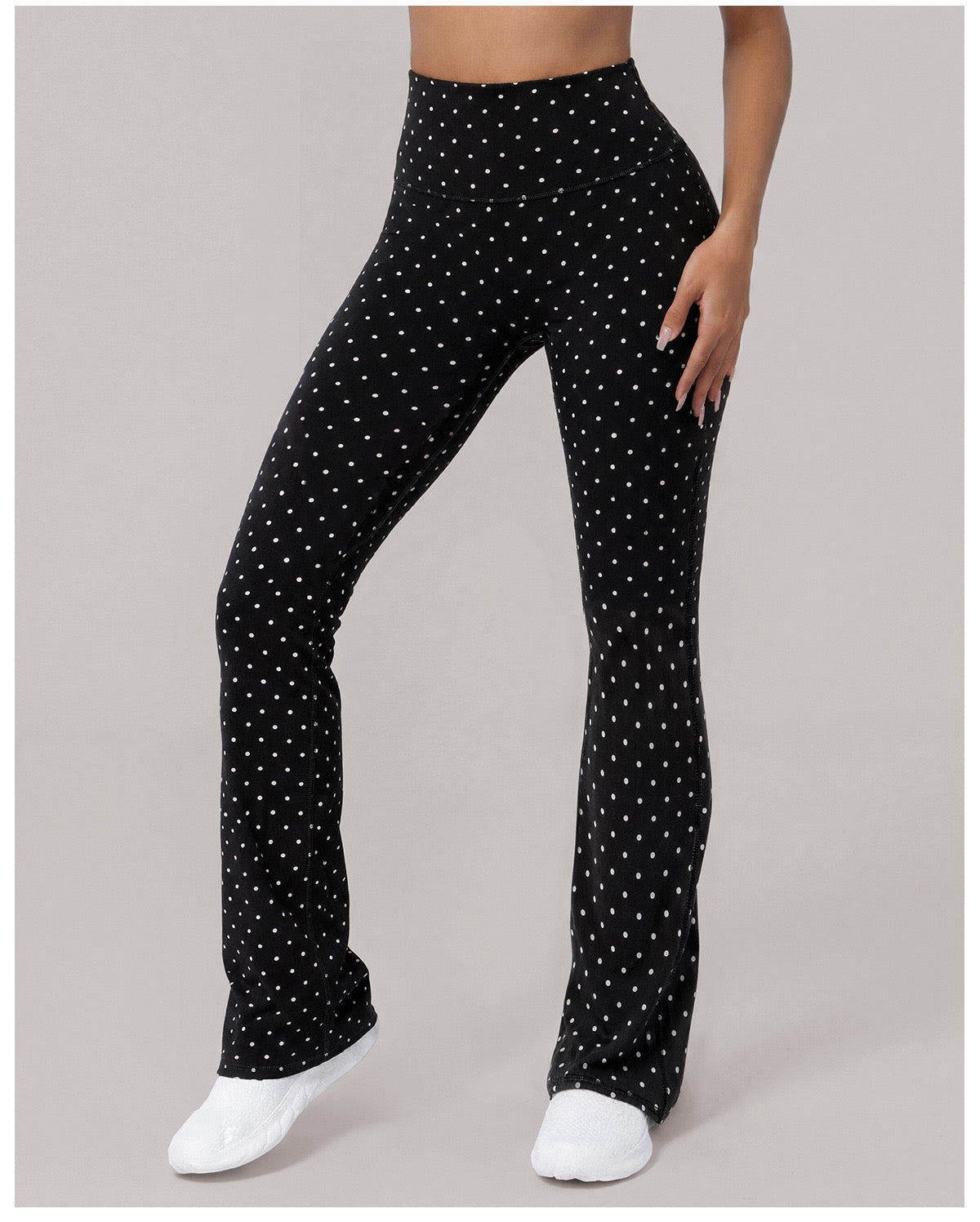 Polka Dot Flare Leggings