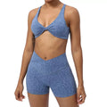 Leopard Print suit Kink Cross Hip Lifting Running Fitness