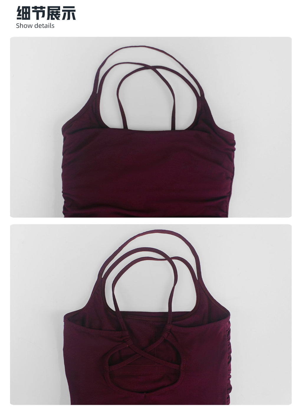 Halter Hollow-Back Yoga Jumpsuit